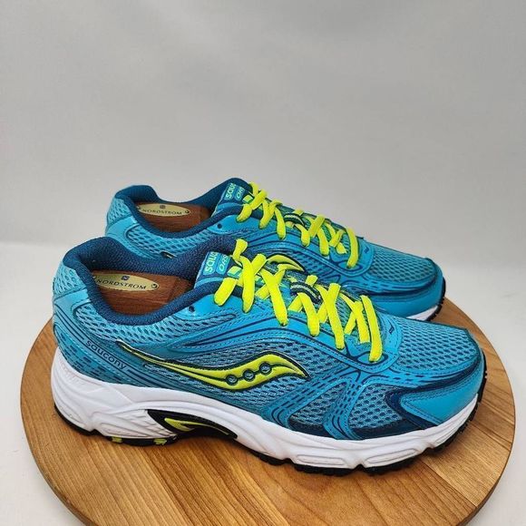 Saucony Oasis 2 Running Shoes- Womens- Size 9- Blue Green- Athletic Sneakers - Picture 1 of 12